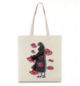 Еко-сумка Itachi Akatsuki Бежевий фото