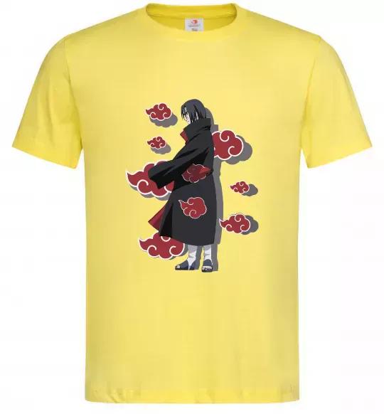 Мужская футболка Itachi Akatsuki Лимонный фото