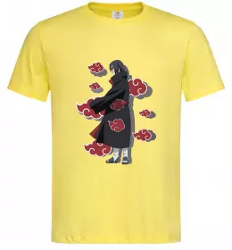 Чоловіча футболка Itachi Akatsuki Лимонний фото