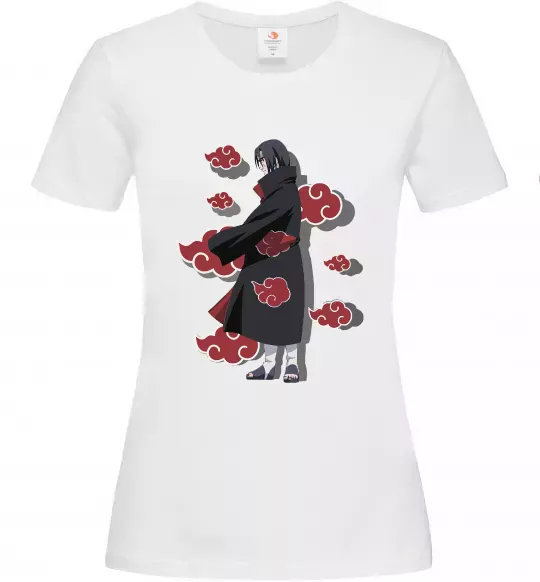 Женская футболка Itachi Akatsuki Белый фото