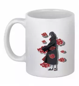 Чашка керамічна Itachi Akatsuki Білий фото