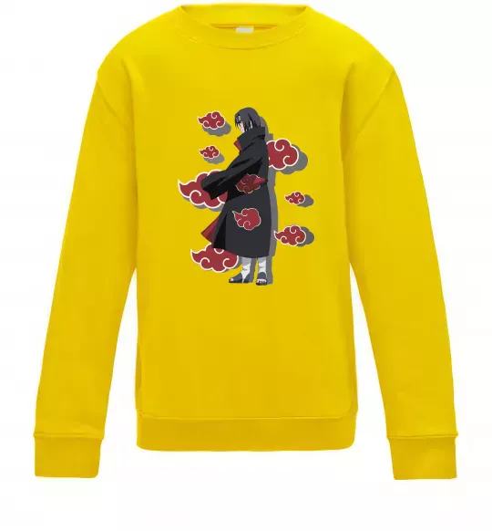 Дитячий світшот Itachi Akatsuki Сонячно жовтий фото