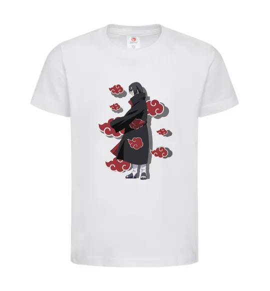 Детская футболка Itachi Akatsuki Белый фото