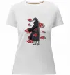 Женская премиум футболка Itachi Akatsuki Белый фото