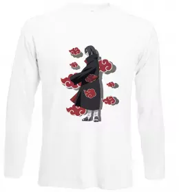Лонгслив Itachi Akatsuki Белый фото
