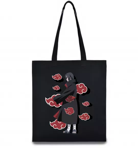 Еко-сумка Itachi Akatsuki Чорний фото