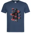 Мужская футболка Itachi Akatsuki Темно-синий фото