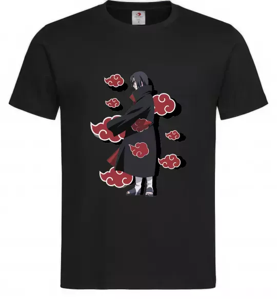 Мужская футболка Itachi Akatsuki Черный фото