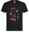 Мужская футболка Itachi Akatsuki Черный фото