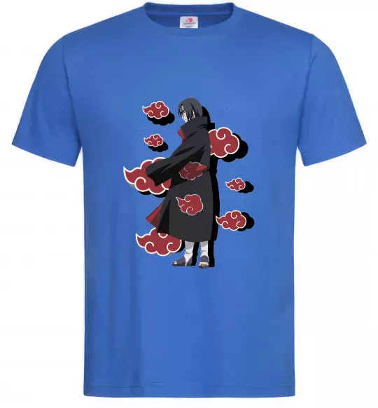 Мужская футболка Itachi Akatsuki Ярко-синий фото