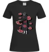 Женская футболка Itachi Akatsuki Черный фото