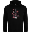 Чоловіча толстовка (худі) Itachi Akatsuki Чорний фото