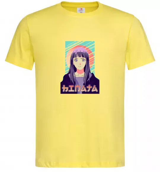 Чоловіча футболка Hinata Naruto Лимонний фото
