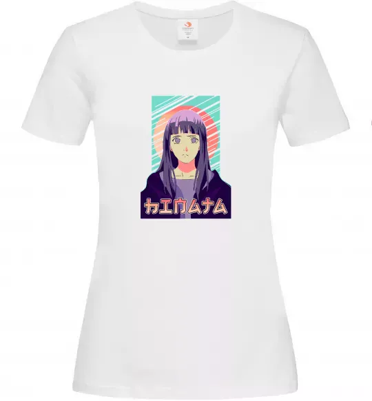 Женская футболка Hinata Naruto Белый фото
