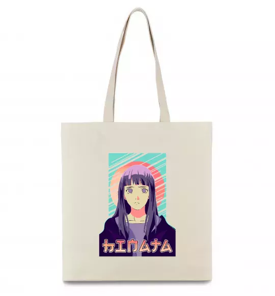 Еко-сумка Hinata Naruto Бежевий фото