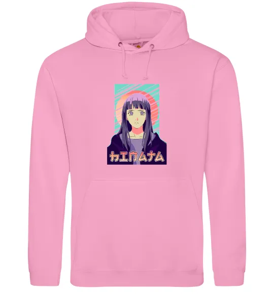 Женская толстовка (худи) Hinata Naruto Розовый фото