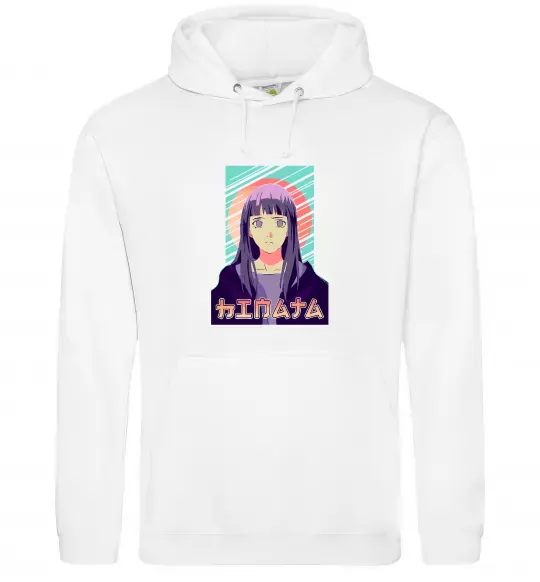 Жіноча толстовка (худі) Hinata Naruto Білий фото
