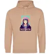 Жіноча толстовка (худі) Hinata Naruto Пісочний фото