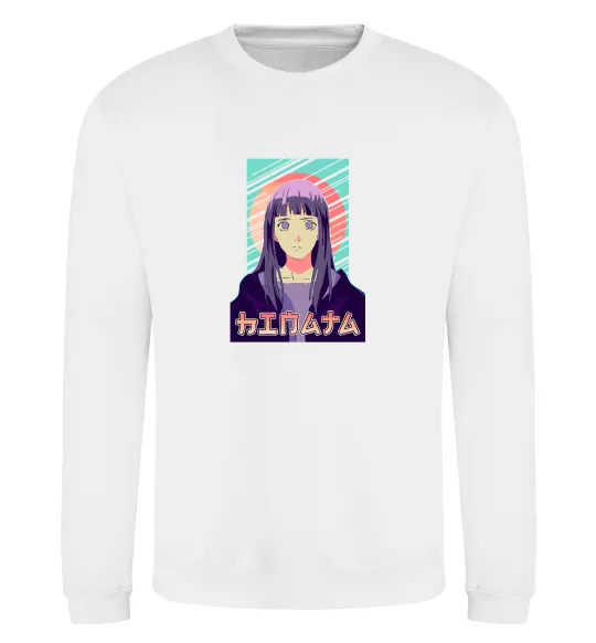 Світшот Hinata Naruto Білий фото