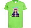 Детская футболка Hinata Naruto Лаймовый Детская футболка Hinata Naruto Лаймовый фото