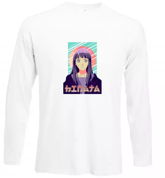 Лонгслів Hinata Naruto Білий фото