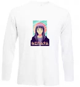 Лонгслив Hinata Naruto Белый фото