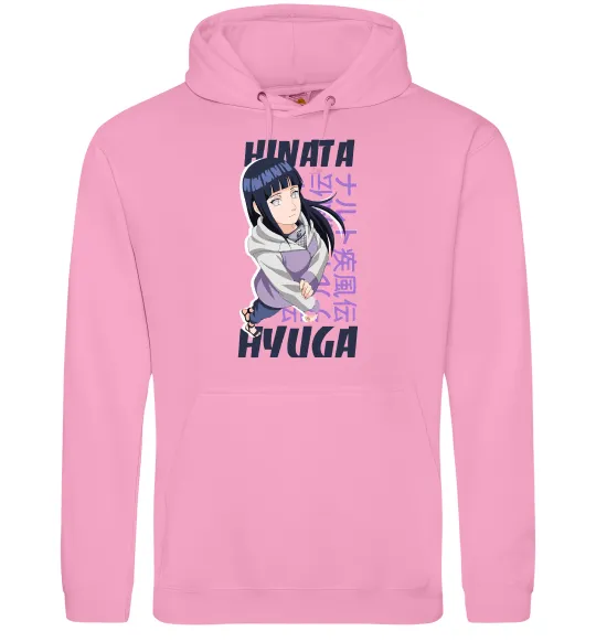 Мужская толстовка (худи) Hinata Hyuga Розовый фото