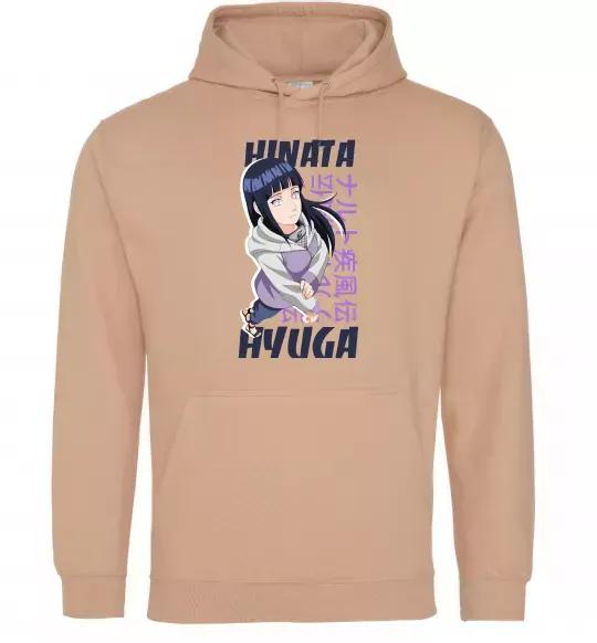 Жіноча толстовка (худі) Hinata Hyuga Пісочний фото