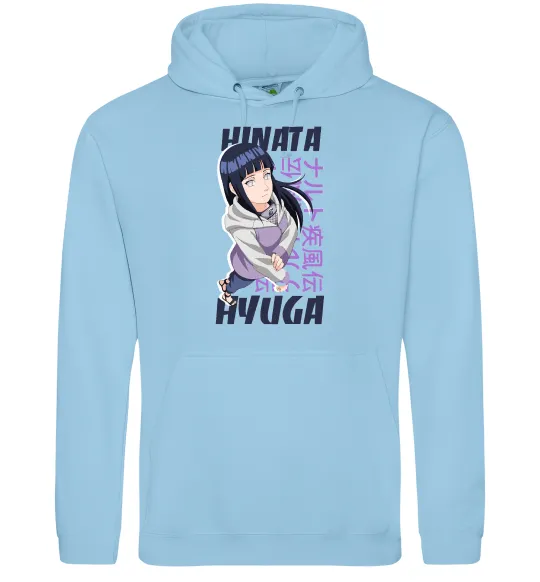 Женская толстовка (худи) Hinata Hyuga Голубой фото