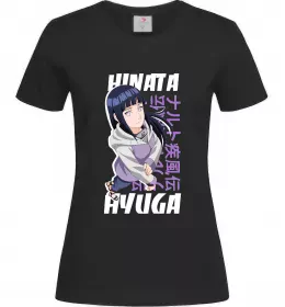 Женская футболка Hinata Hyuga Черный фото