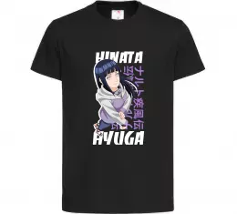 Детская футболка Hinata Hyuga Черный фото