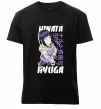 Мужская премиум футболка Hinata Hyuga Черный фото