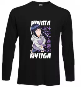 Лонгслив Hinata Hyuga Черный фото
