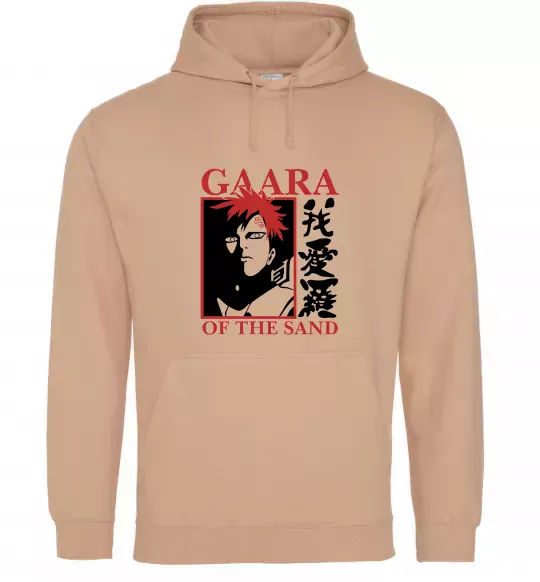 Женская толстовка (худи) Gaara of the Sand Песочный фото