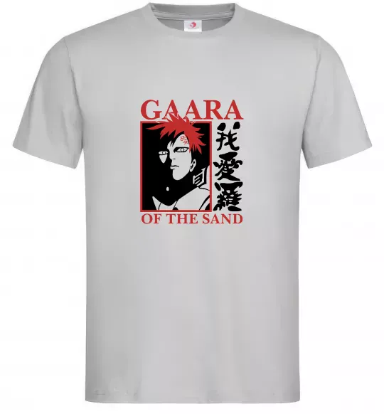 Чоловіча футболка Gaara of the Sand Сірий фото