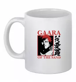Чашка керамічна Gaara of the Sand Білий фото