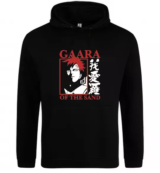 Женская толстовка (худи) Gaara of the Sand Черный фото