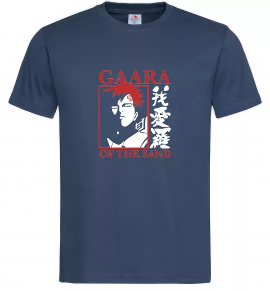 Чоловіча футболка Gaara of the Sand Темно-синій фото
