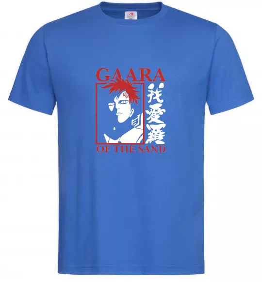 Чоловіча футболка Gaara of the Sand Яскраво-синій фото
