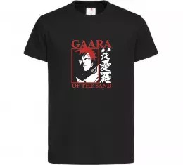 Детская футболка Gaara of the Sand Черный фото