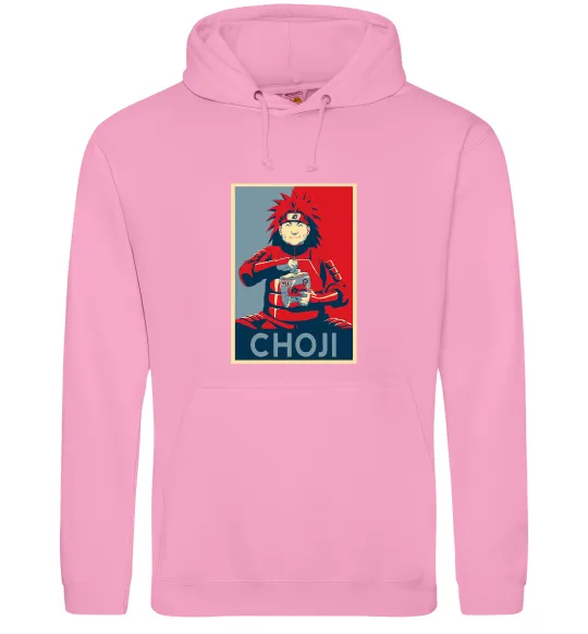 Женская толстовка (худи) Choji Розовый фото