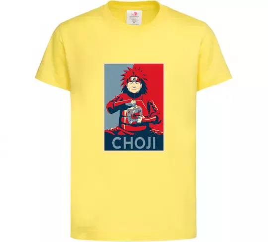 Дитяча футболка Choji Лимонний фото