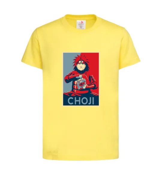 Дитяча футболка Choji Лимонний фото