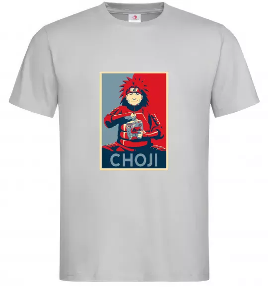 Мужская футболка Choji Серый фото