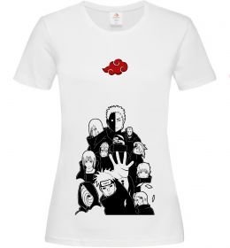 Женская футболка Akatsuki Наруто Женская футболка Akatsuki Наруто