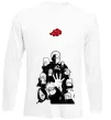 Лонгслив Akatsuki Наруто Белый фото