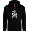 Женская толстовка (худи) Akatsuki Наруто Черный фото