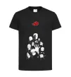 Дитяча футболка Akatsuki Наруто Чорний фото