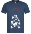 Мужская футболка Akatsuki Наруто Темно-синий фото