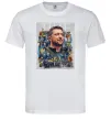 Мужская футболка Володимир Зеленський Белый фото
